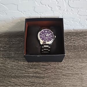 Purple Face Coach Watch